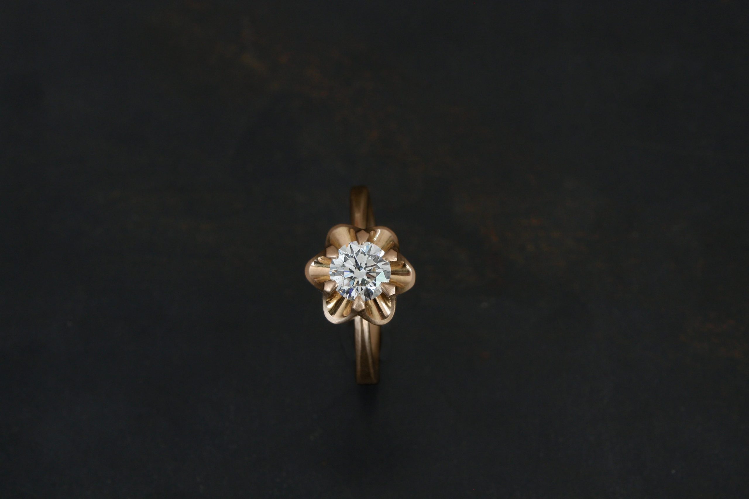 Flora Ring Rosegold Diamant 3 scaled